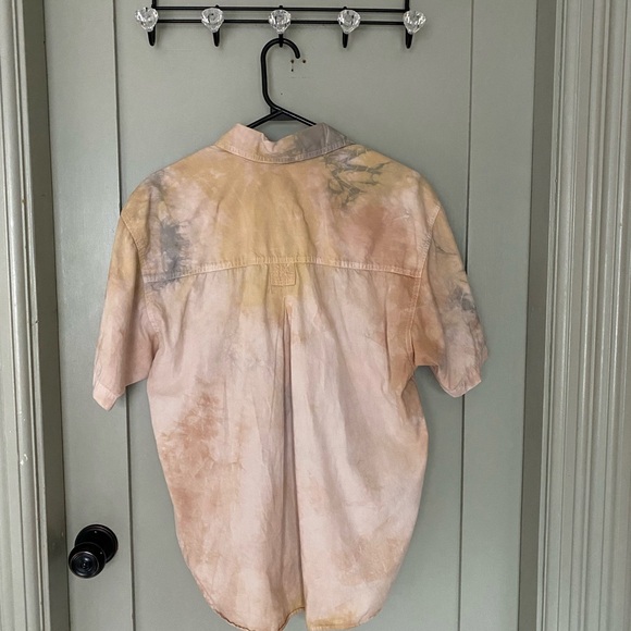 Vintage hand dyed button up - Picture 2 of 5